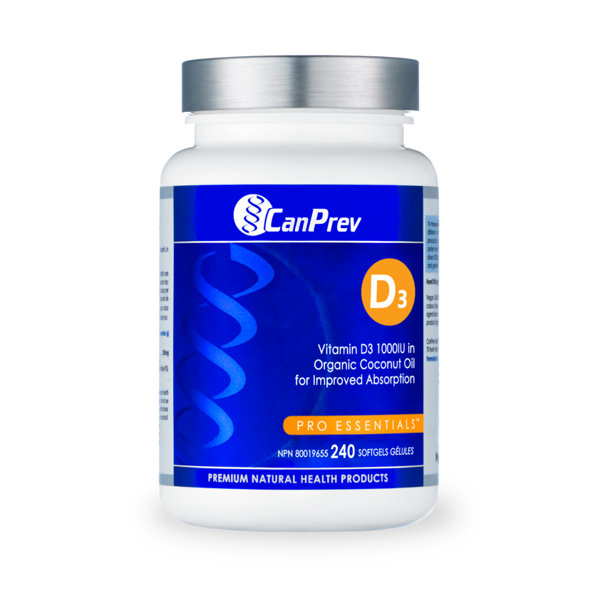 D3 1000IU Organic Coconut Oil
