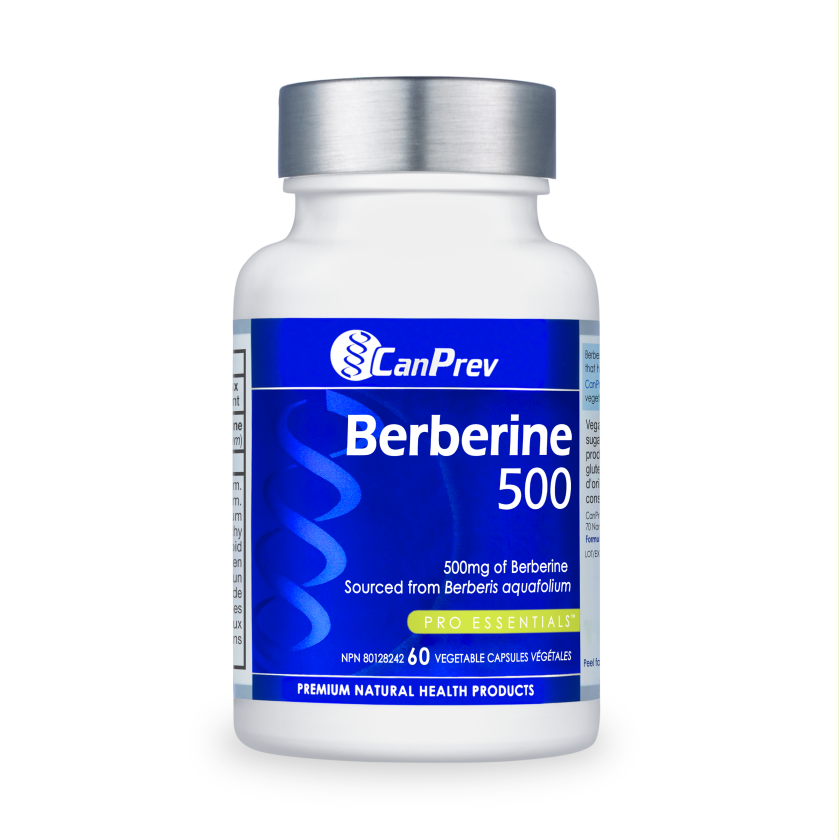 Berberine 500mg 60 caps (CanPrev)