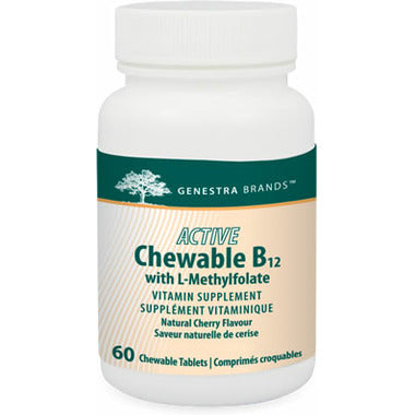 Active Chewable B12 with L-Methylfolate