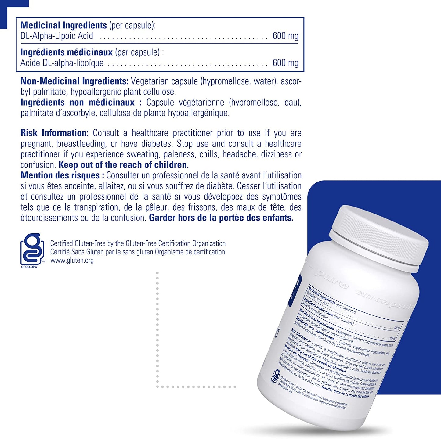 Alpha Lipoic Acid 600mg (60)