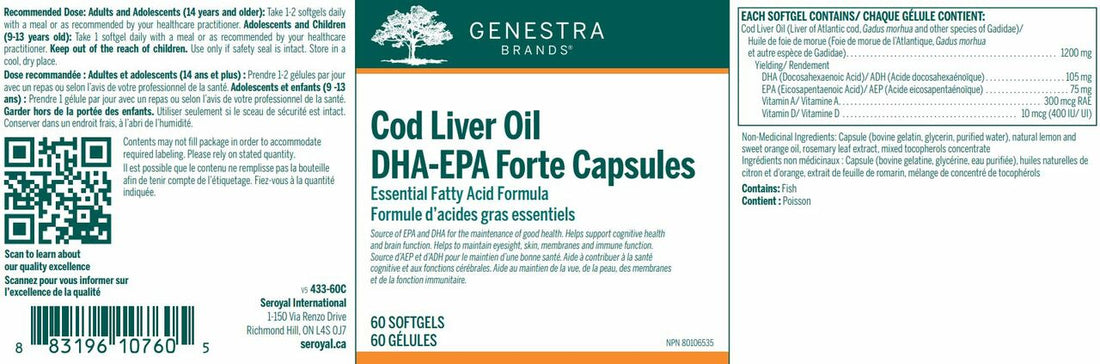 Cod Liver Oil DHA-EPA Forte