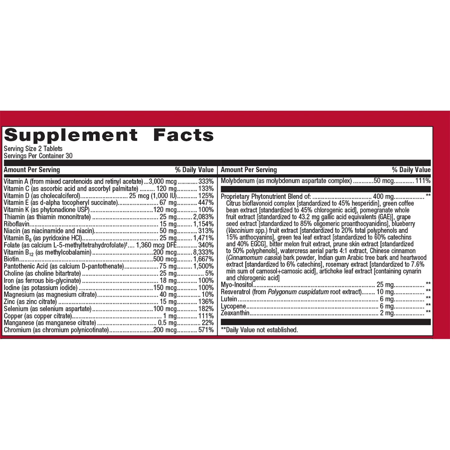 PhytoMulti® with Iron