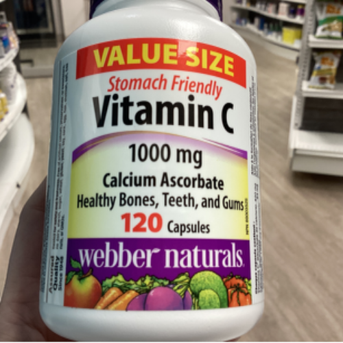 Vitamin C w/ Calcium 1000mg (Webber)