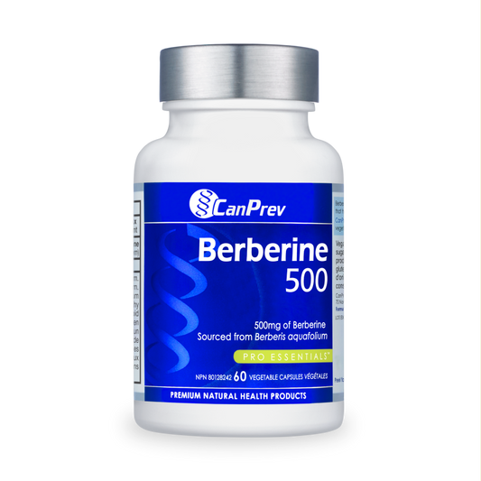 Berberine 500mg 60 caps (CanPrev)