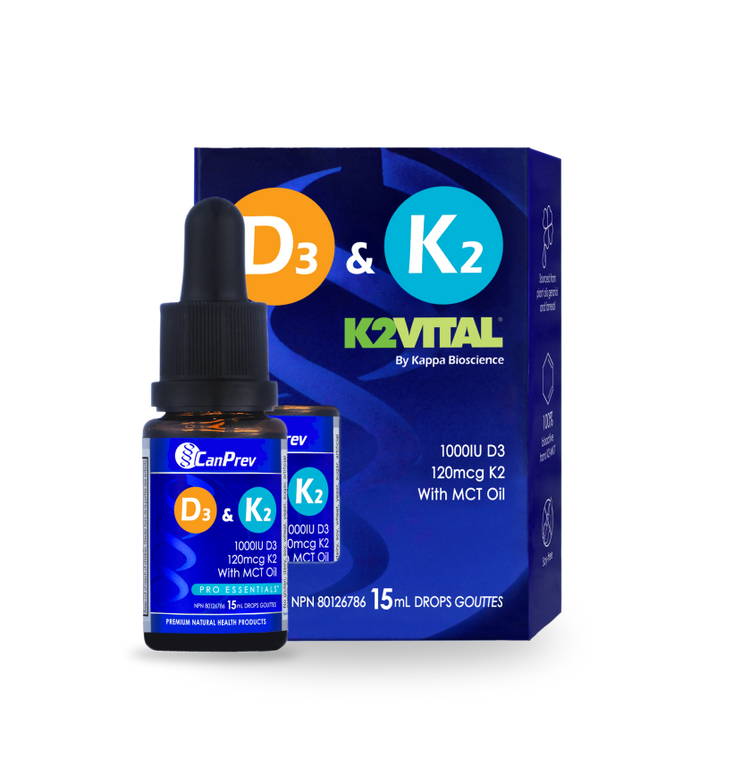 Vitamin D3 & K2 250iu:30mcg 15mls