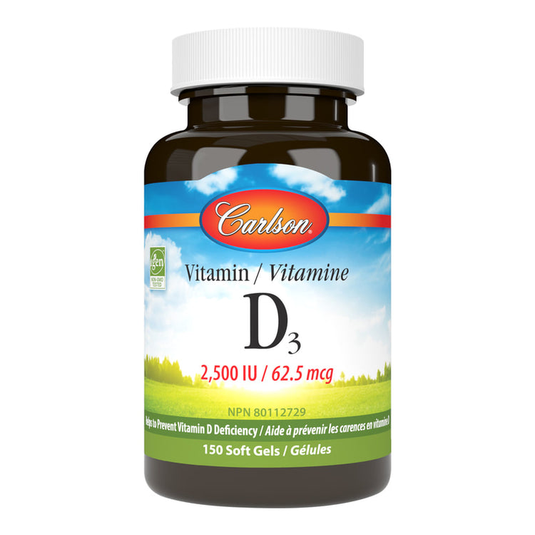 Vitamin D3 2500iu Softgels