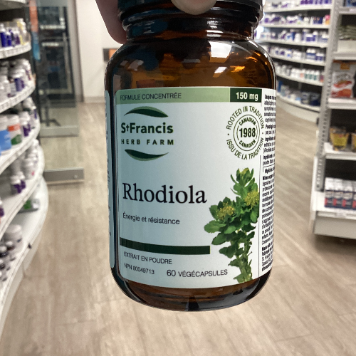 Rhodiola 150mg 60 caps (St. Francis)