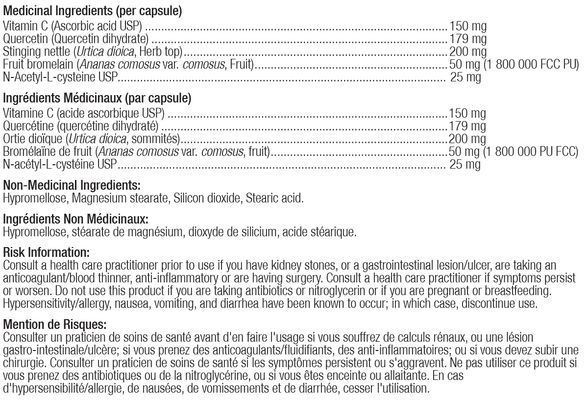 Orthomolecular D-Hist (120), image 2 of 2