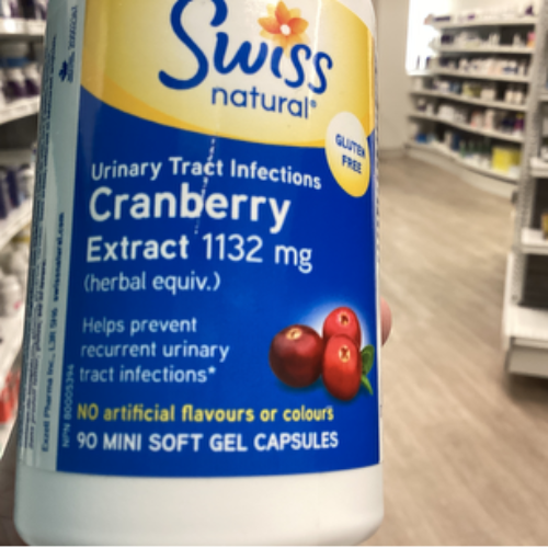 Cranberry Extract 90 caps (Swiss Naturals)