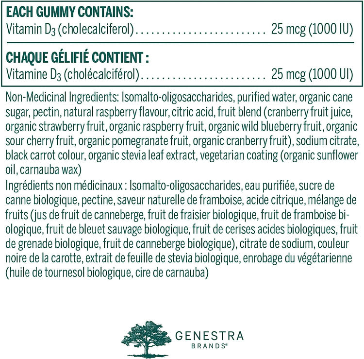 Genestra Vitamin D Gummies, image 2 of 2