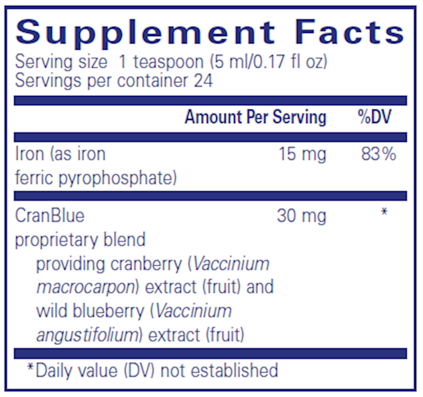 Iron Liquid (120ml)