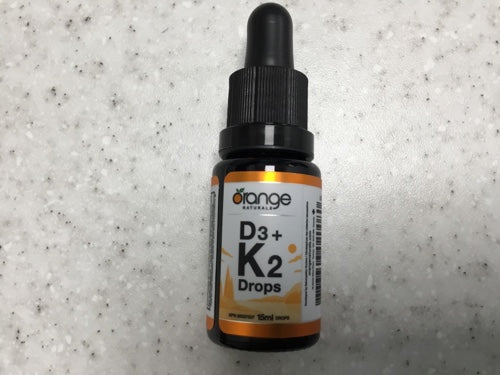 Orange Naturals D3 +K2 Drops (15mls)