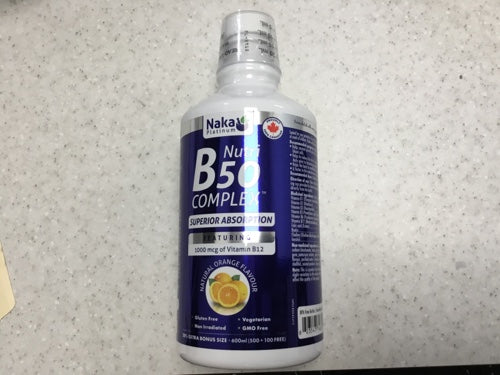Naka Nutri B 50 Complex (600ml)