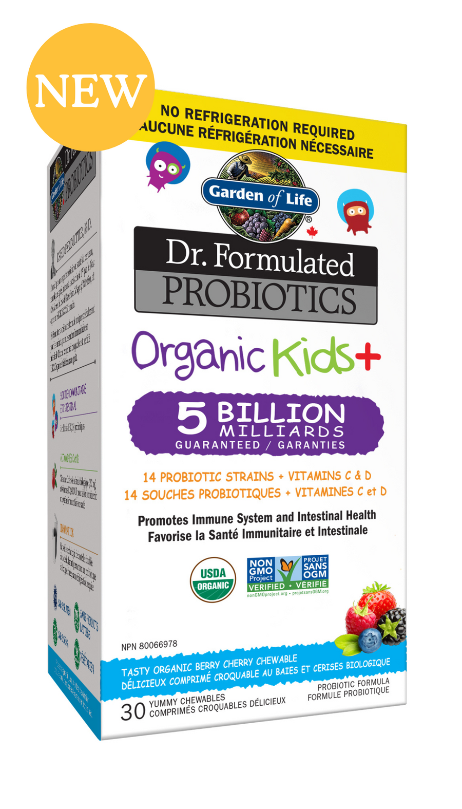 GOL Organic Kids+ Probiotics