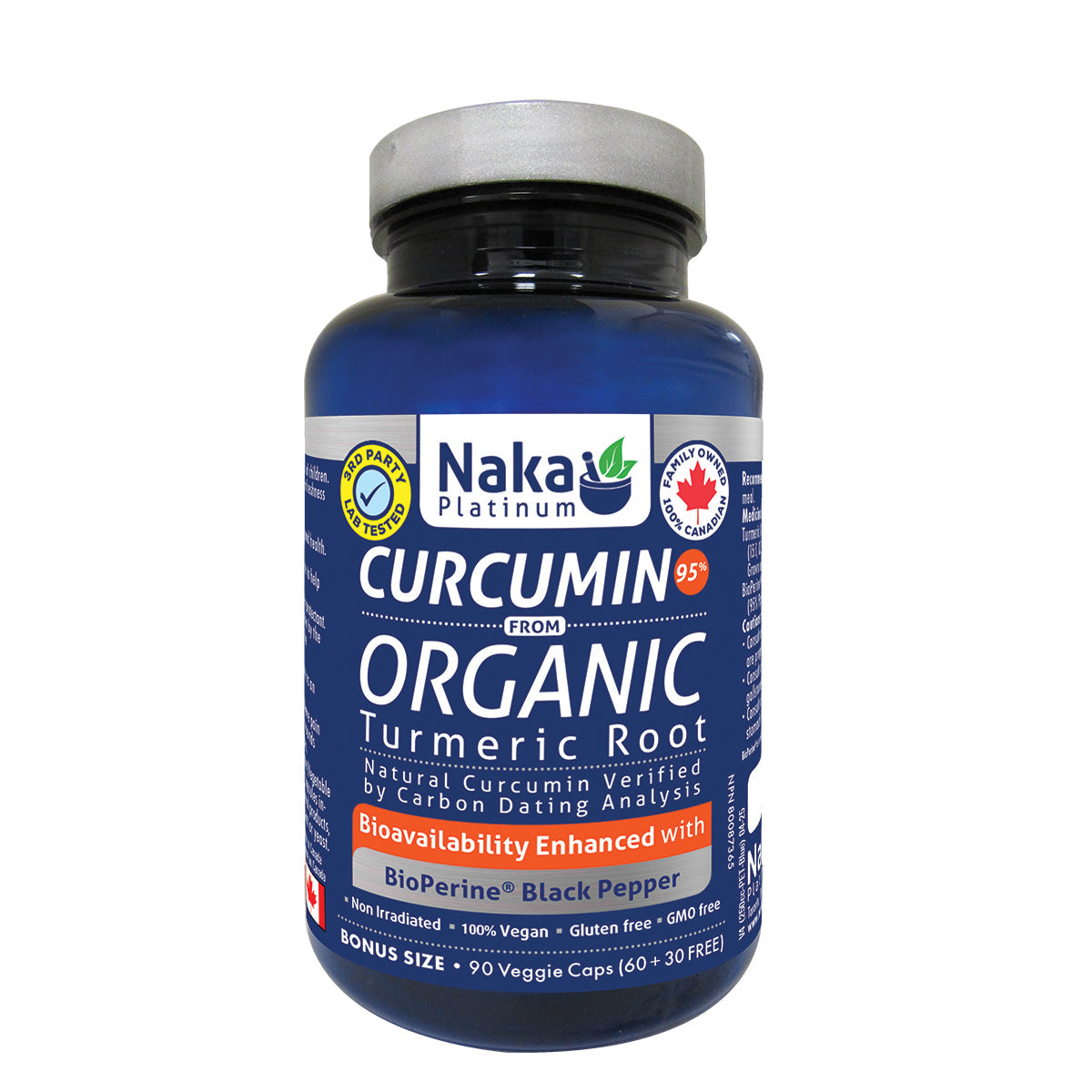 Naka Curcumin Organic (90)