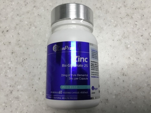 CanPrev Zinc Bis-glycinate 25 (60)