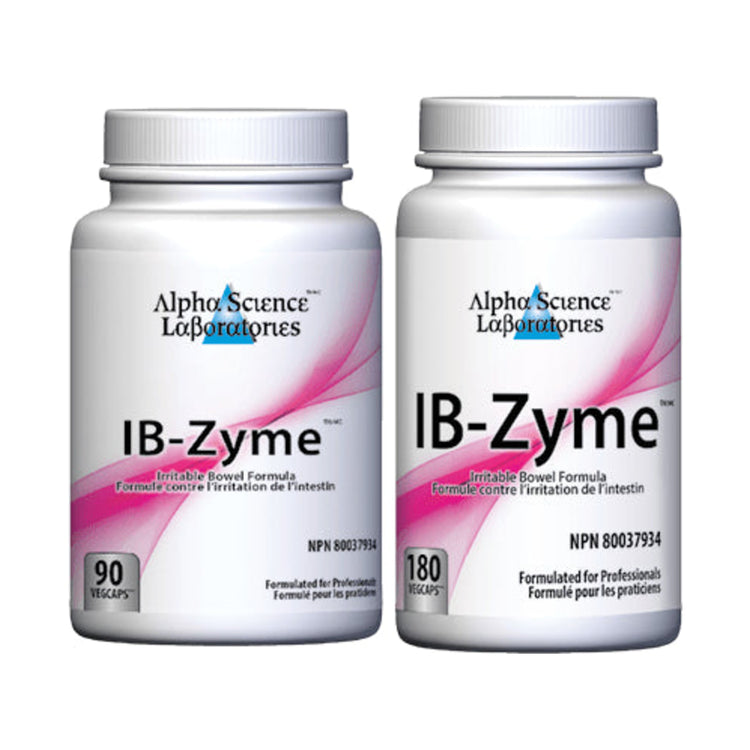 Alpha IB-Zyme, product packaging.