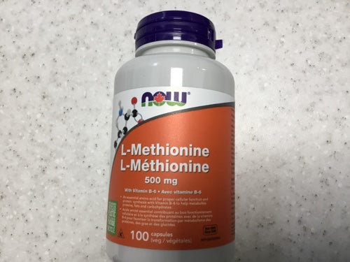 NOW L-Metionine 500mg (100)
