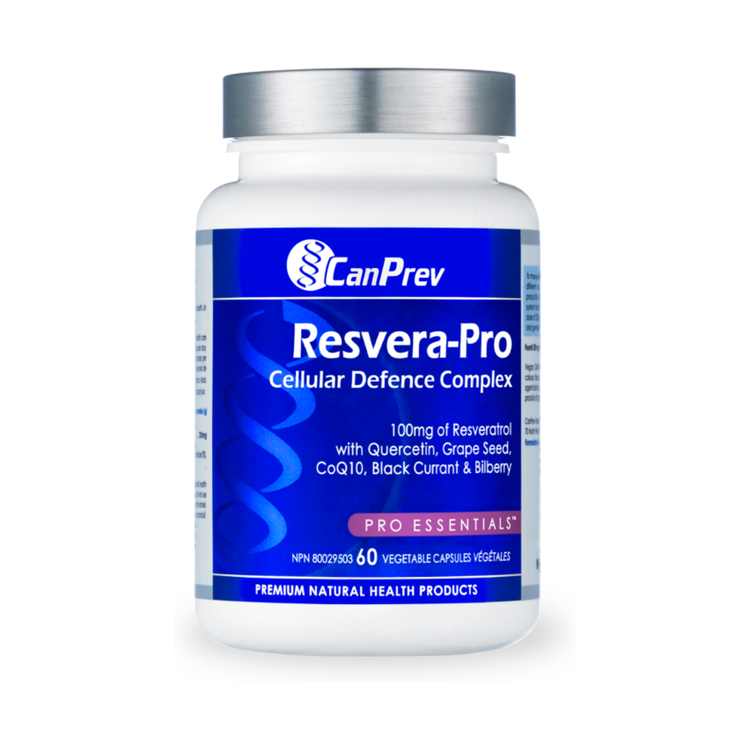 CanPrev Resvera-Pro, product packaging.