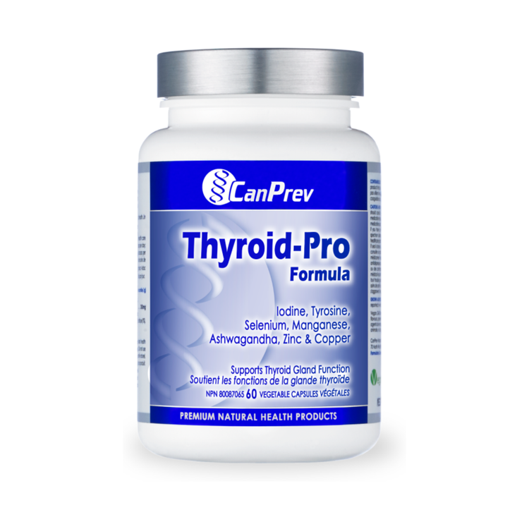 CanPrev Thyroid-Pro 60, product packaging.
