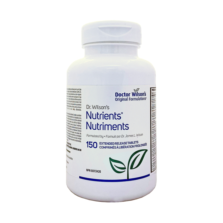 Cinden Dr. Wilson’s Nutrients, product packaging.