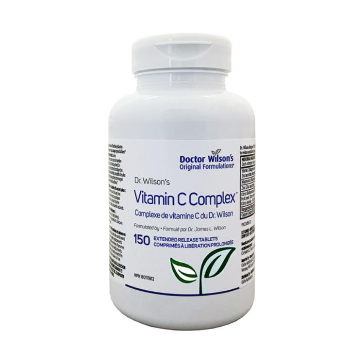 Cinden Dr. Wilson’s Vitamin C Complex, product packaging.