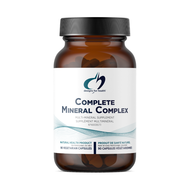 Designs for Health Complete Mineral Complex (90), product packaging.