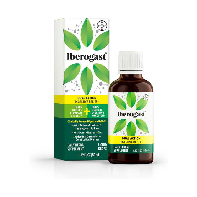 Iberogast Liq, product packaging.