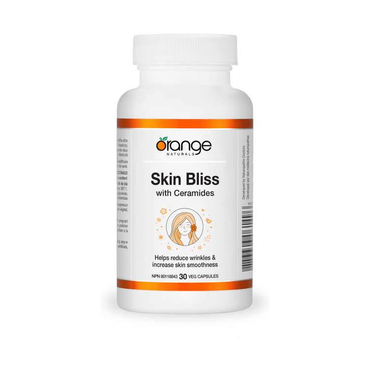 Orange Naturals Skin Bliss with Ceramides (30), product packaging.