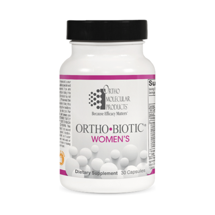 Orthomolecular Ortho-Biotics Women’s (30), product packaging.