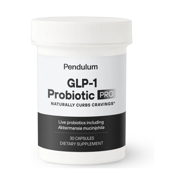 Pendulum GLP-1 Probiotic PRO, product packaging.