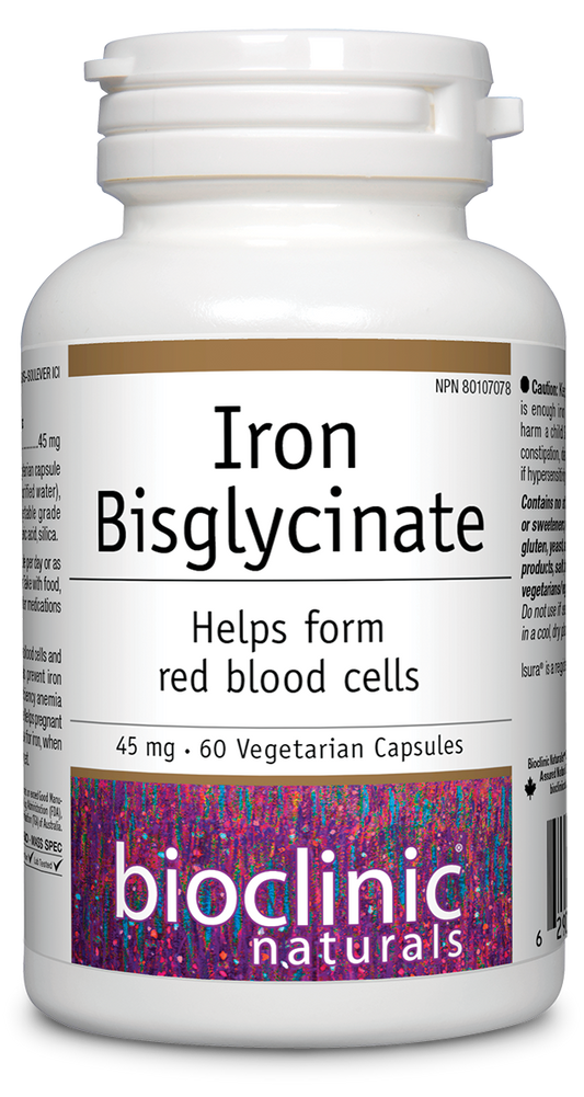 Iron Bisglycinate 45mg (60)